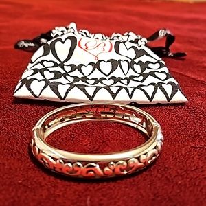 Brighton designer silver bracelet. Quality!